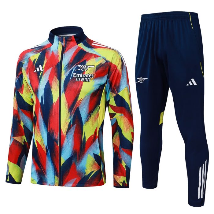 Arsenal Colorful Long Zipper Jacket - 图片 8