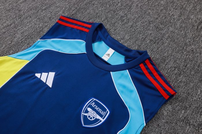 Arsenal Light Blue Vest - 图片 6