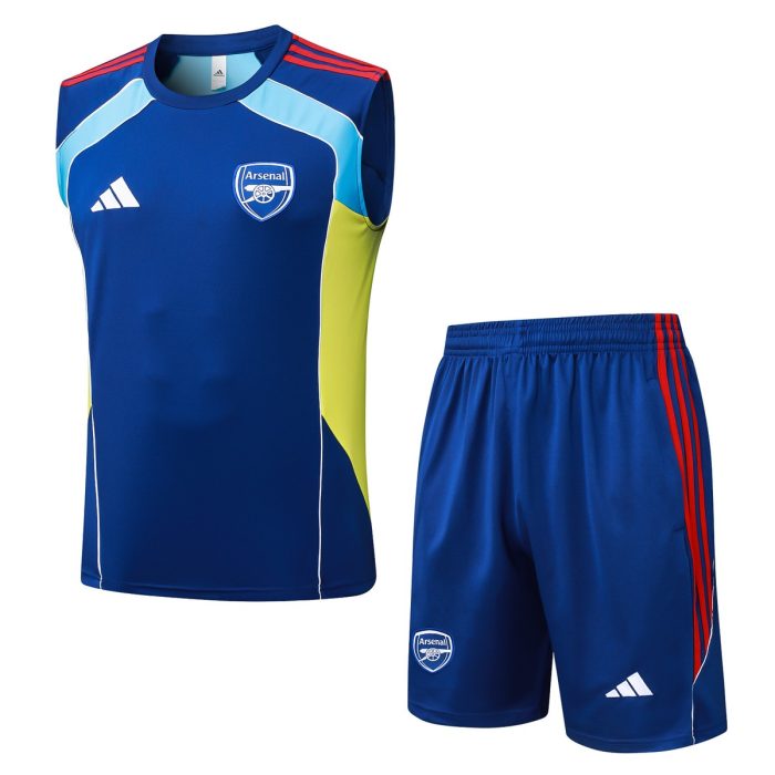 Arsenal Light Blue Vest - 图片 8