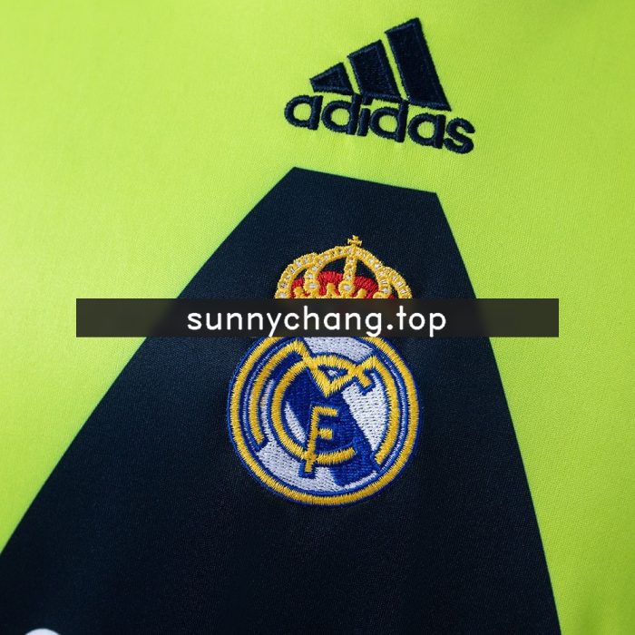 Real Madrid 1999/2000 Retro Goalkeeper Long Sleeve Jersey - 图片 5