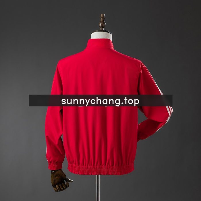 Athletic Bilbao Reversible Jacket Windbreaker - Red & White - 图片 5