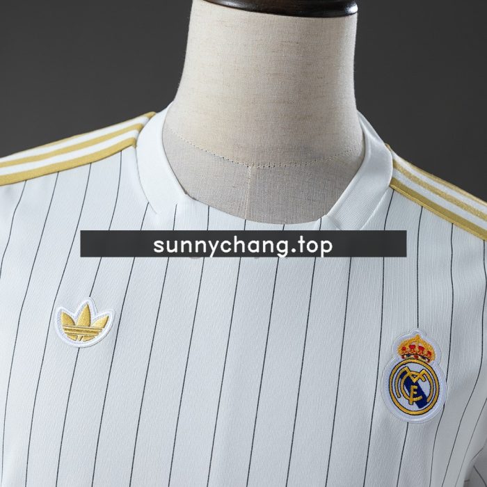Real Madrid Terrace Icons T-Shirt White Gold - 图片 8