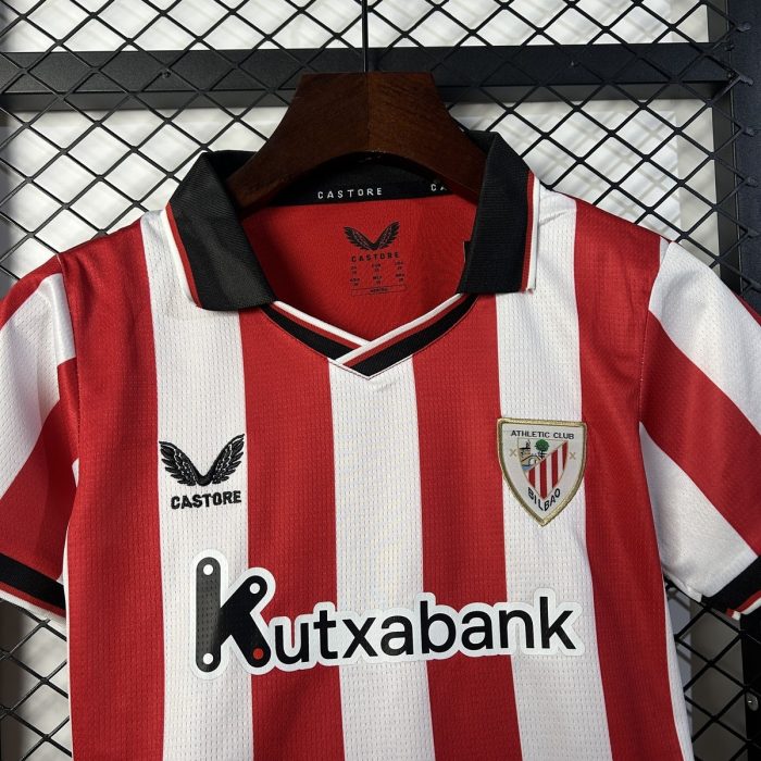 Athletic Bilbao 25/26 Home Kids Jersey - 图片 3