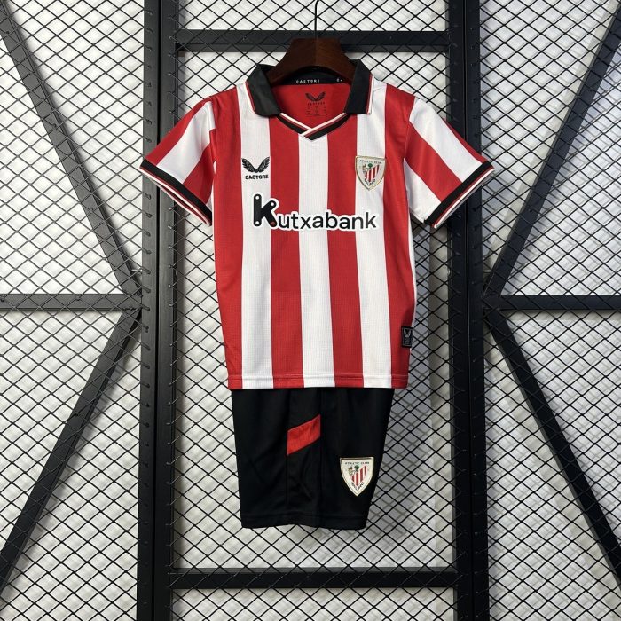 Athletic Bilbao 25/26 Home Kids Jersey - 图片 4