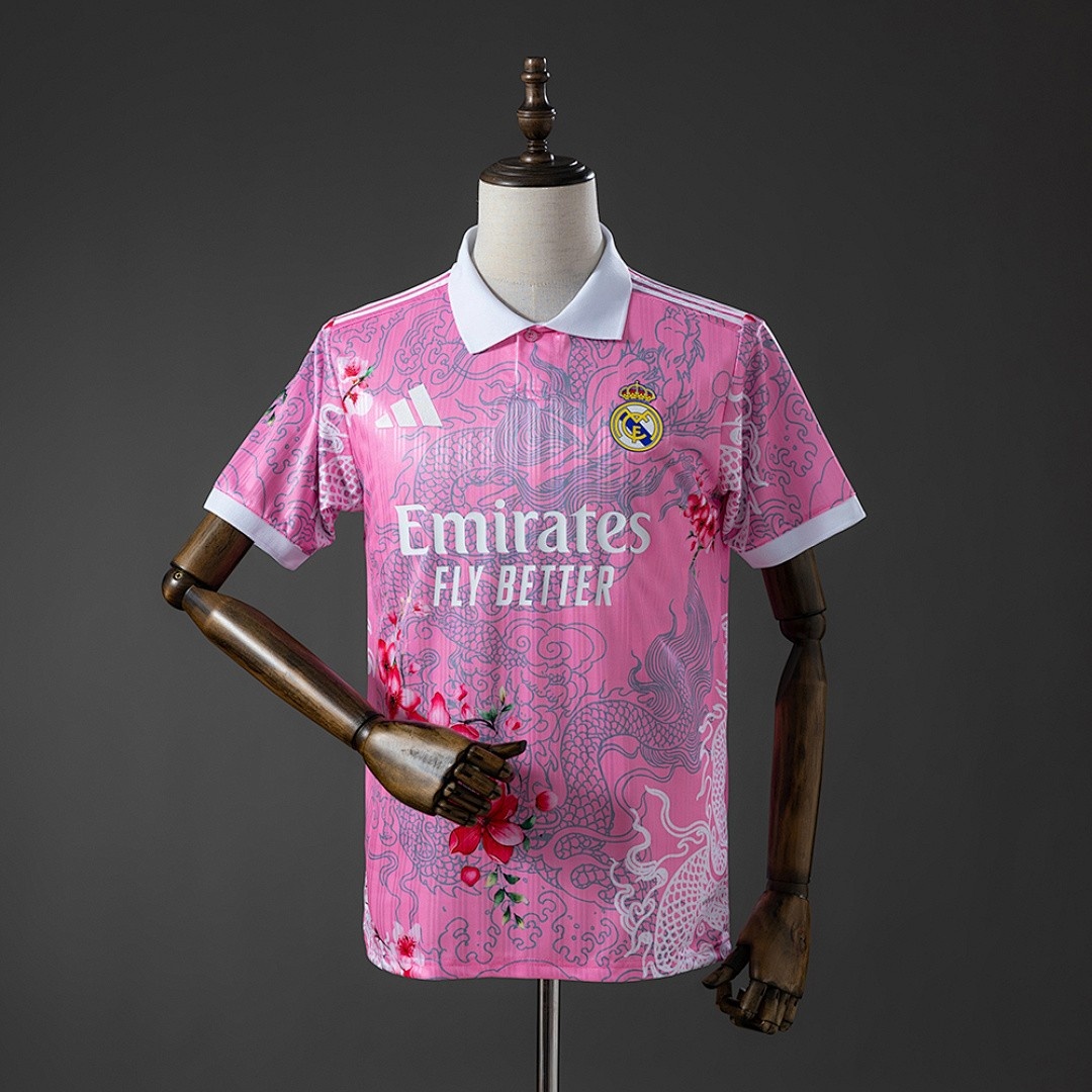 JER-4344_1 Real Madrid 25/26 Special Edition Pink Jersey - 图片 1