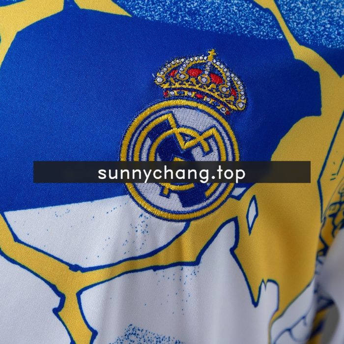 Real Madrid 25/26 Avengers Pre-Match Jersey (Blue) - 图片 7
