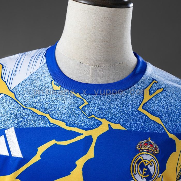 Real Madrid 25/26 Avengers Pre-Match Jersey (Blue) - 图片 9