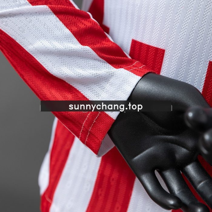 25/26 Atletico Madrid Home Player Long Sleeve Jersey - 图片 2