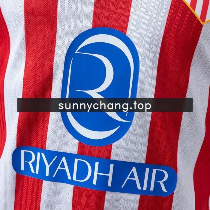 25/26 Atletico Madrid Home Player Long Sleeve Jersey - 图片 6