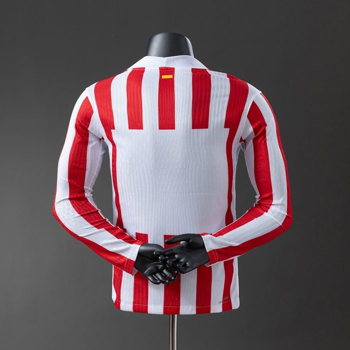 25/26 Atletico Madrid Home Player Long Sleeve Jersey - 图片 8