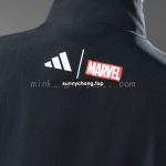 Real Madrid 25/26 Avengers Pre-Match Black Windbreaker - 图片 4