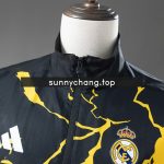 Real Madrid 25/26 Avengers Pre-Match Black Windbreaker - 图片 9