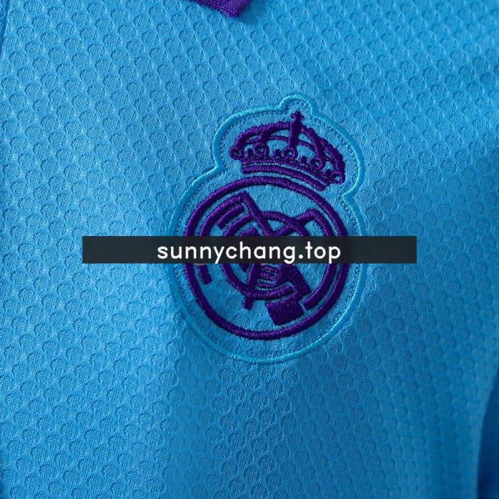 Real Madrid 25/26 Polo - Blue - 图片 6