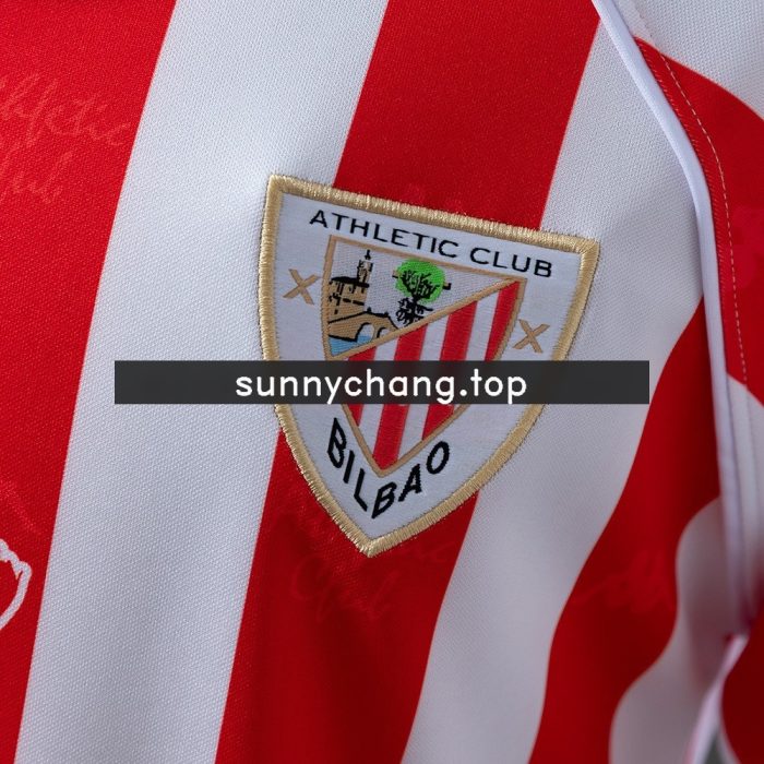 Athletic Bilbao 100th Anniversary Home Retro Shirt - 图片 4