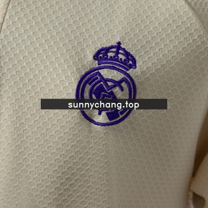 Real Madrid 25/26 Polo Shirt - Apricot - 图片 6