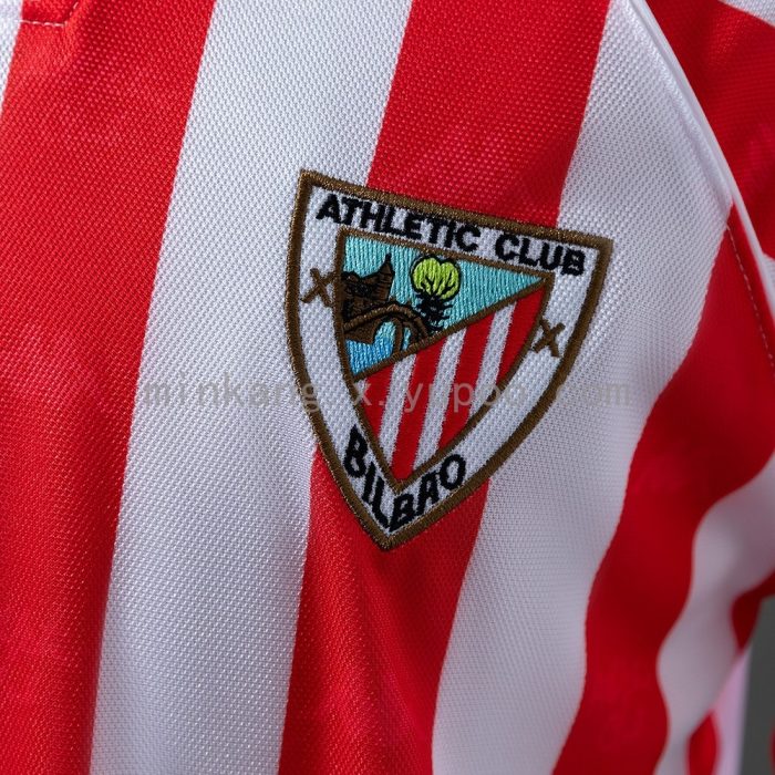 Athletic Bilbao 1995-1997 100th Anniversary Retro Jersey - 图片 4