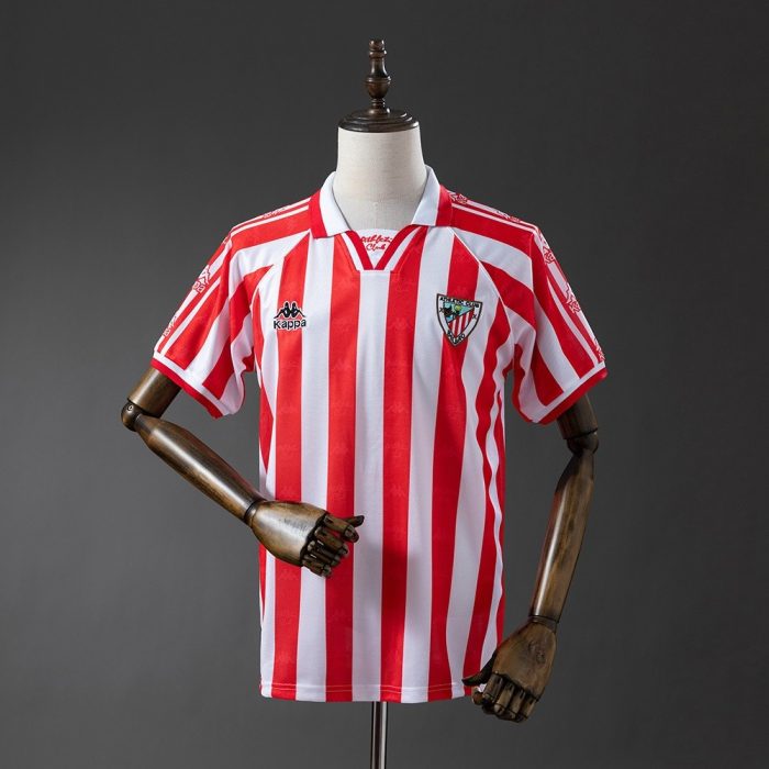 Athletic Bilbao 1995-1997 100th Anniversary Retro Jersey - 图片 7