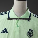 Real Madrid 25/26 Polo Shirt - Light Green - 图片 7
