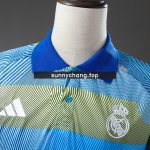 Real Madrid 25/26 Polo - Green Striped - 图片 7