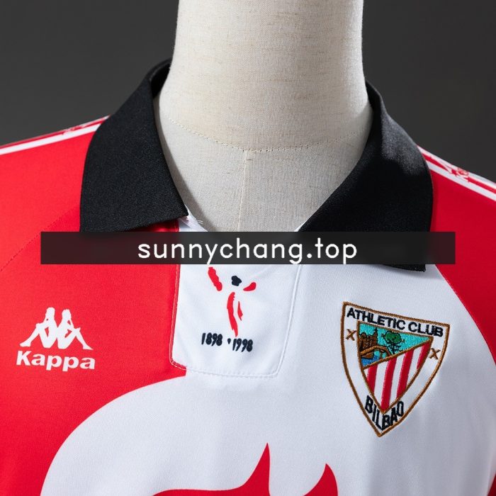 Athletic Bilbao 1997-1998 Home Retro Shirt - 图片 6