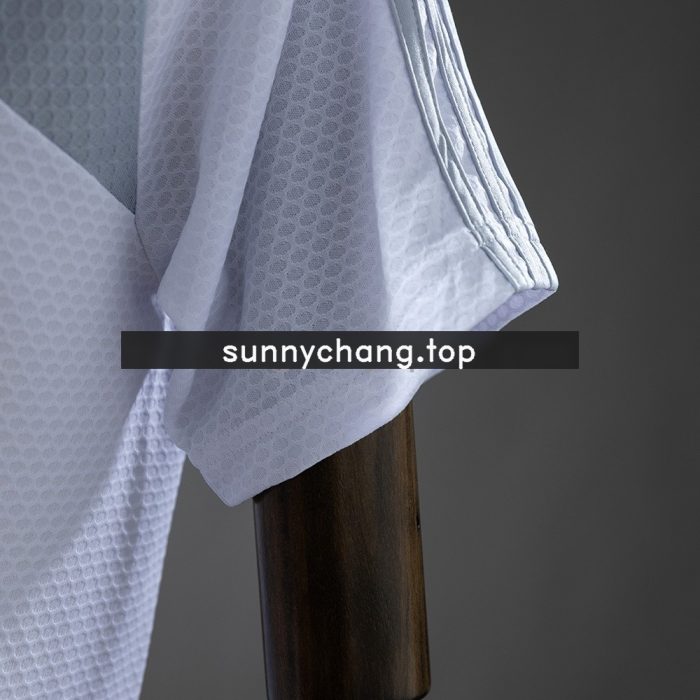 Real Madrid 25/26 Polo - Grey & White - 图片 4