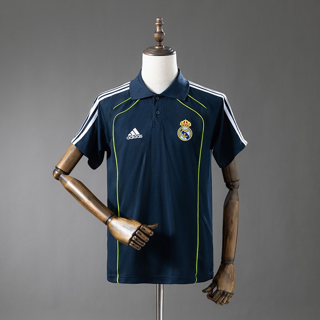 JER-4385_1 Real Madrid 25/26 Polo - Cyan - 图片 1