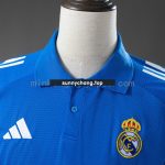 Real Madrid 25/26 Polo - Blue - 图片 7