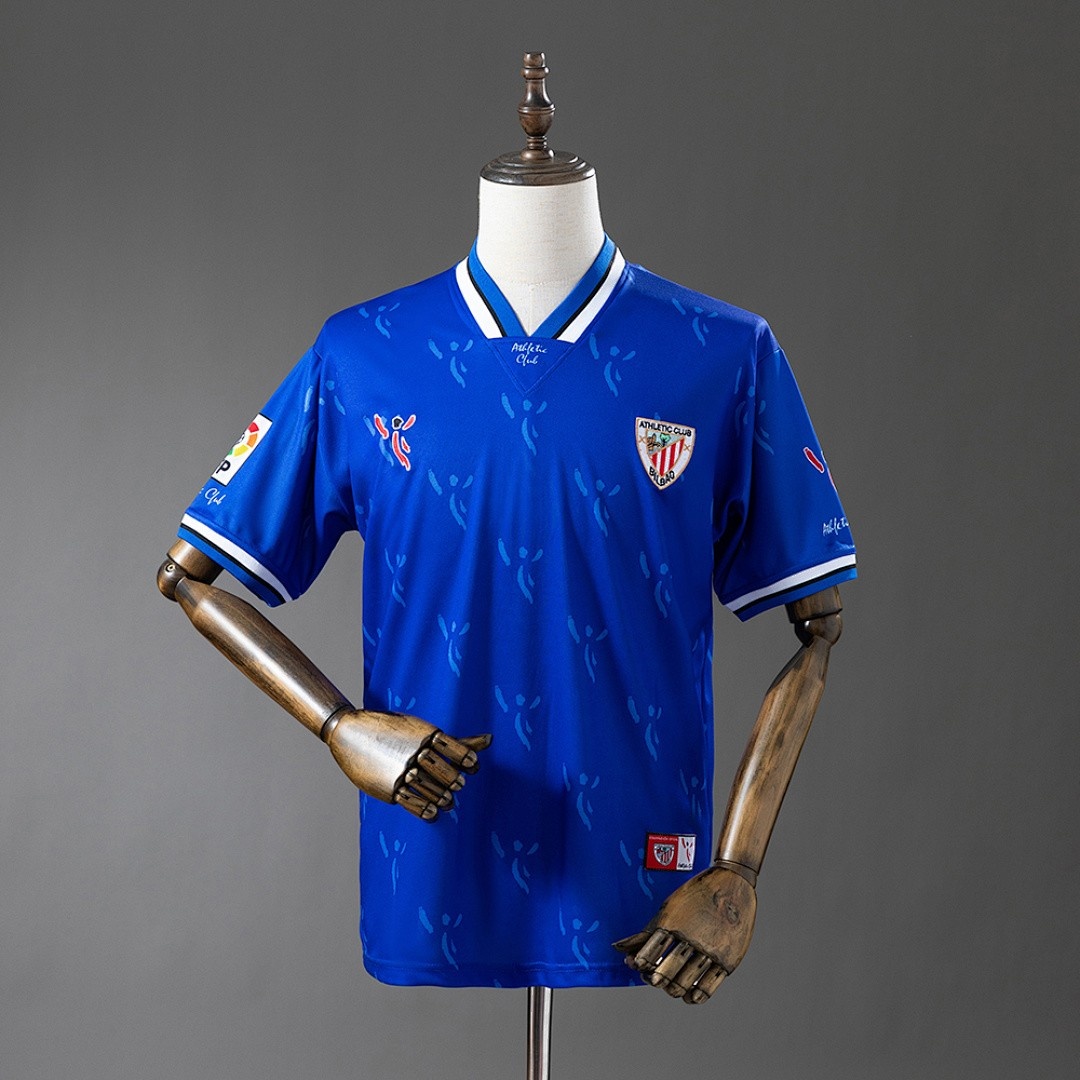 JER-4388_1 Athletic Bilbao 2001/2003 Away Retro Shirt - 图片 1