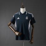 Real Madrid 25/26 Polo - Black & Pink - 图片 2