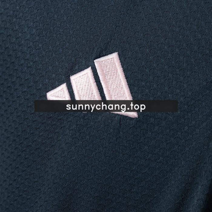 Real Madrid 25/26 Polo - Black & Pink - 图片 5
