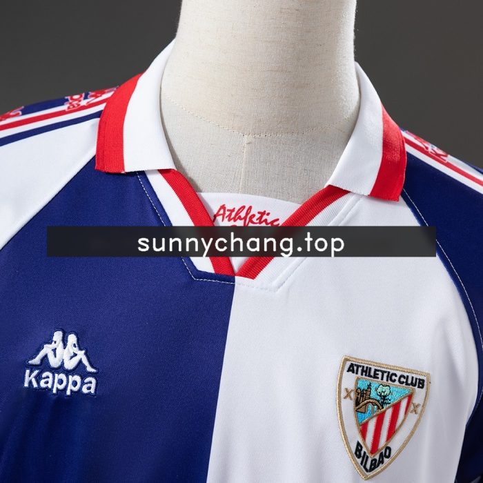 Athletic Bilbao 1997-1998 Away Retro Shirt - 图片 7