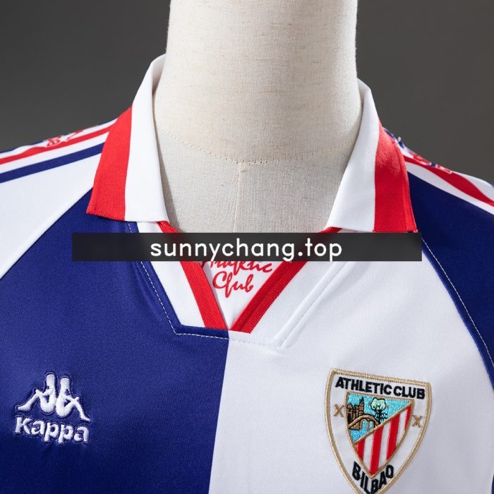 Athletic Bilbao 1995-1997 Away Retro Jersey - 图片 5