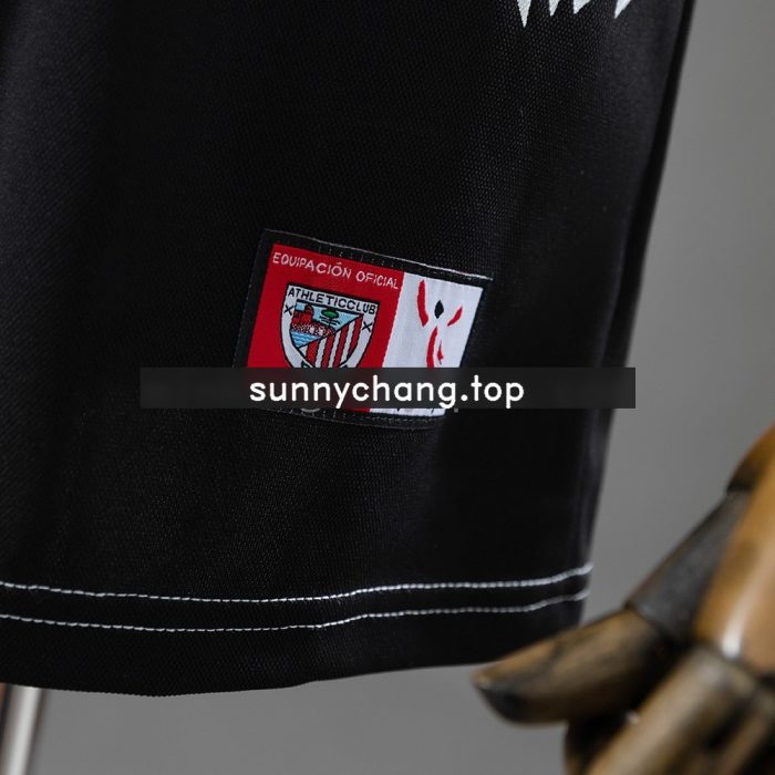 Athletic Bilbao 2005-2008 Retro Black Shirt - 图片 2
