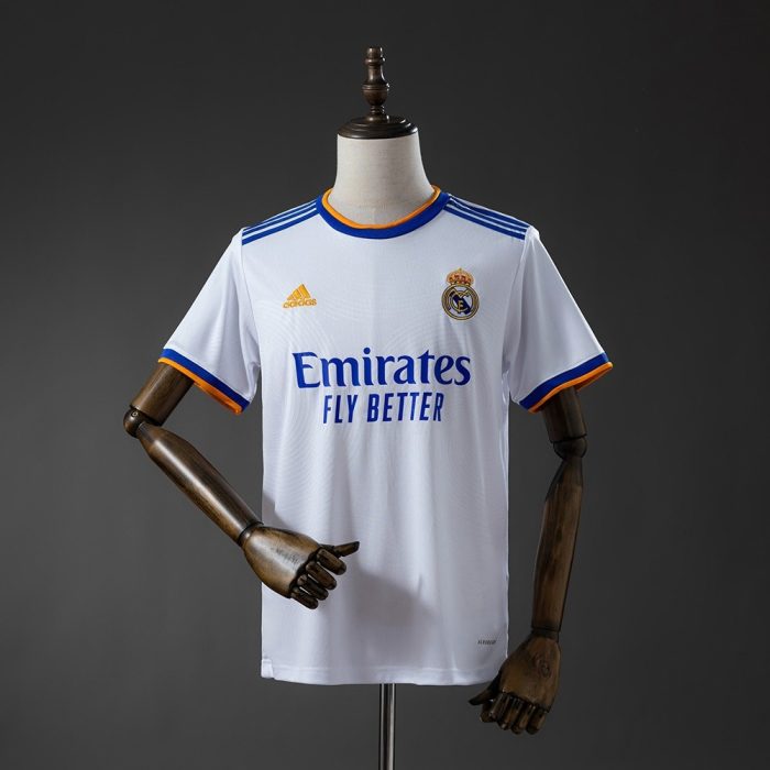 Real Madrid 21/22 Home Retro Jersey - 图片 2