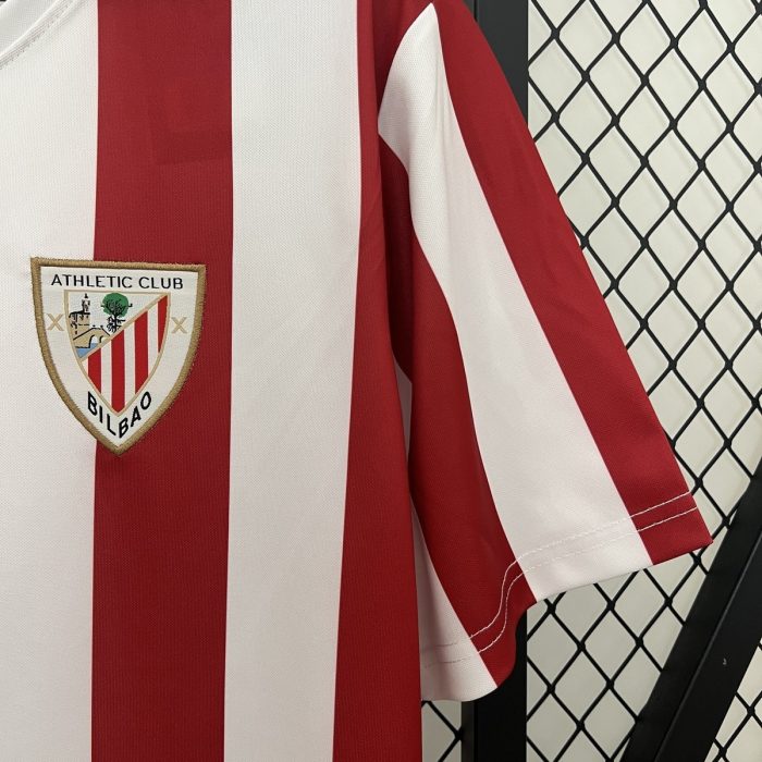Athletic Bilbao Home Retro Shirt - 图片 2