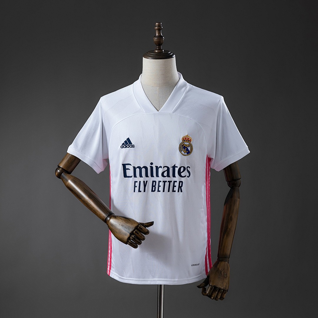 JER-4403_1 Real Madrid 20/21 Home Retro Jersey - 图片 1