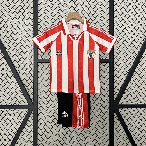 JER-4405_1 Athletic Bilbao 1995-1997 Home Kids Jersey - 图片 1