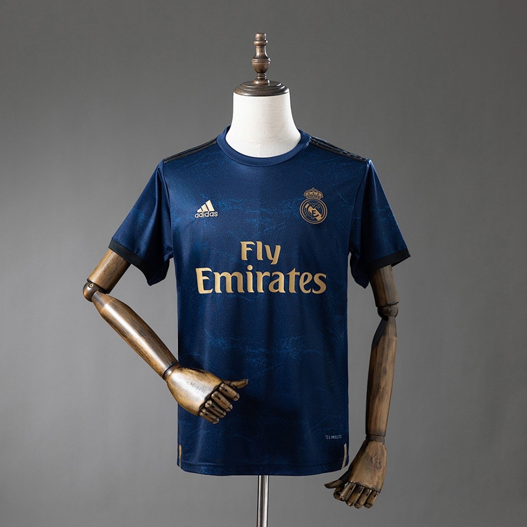JER-4407_1 Real Madrid 2019/2020 Away Retro Jersey - 图片 1