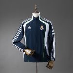 Real Madrid Windbreaker - Navy Blue & White