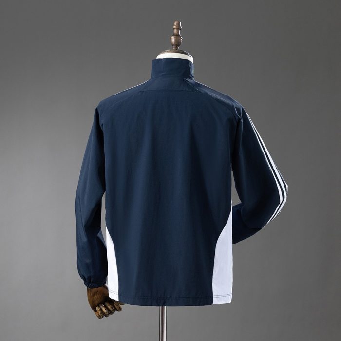 Real Madrid Windbreaker - Navy Blue & White - 图片 3