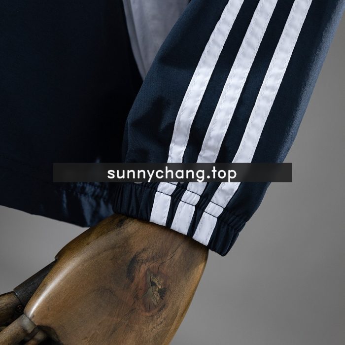 Real Madrid Windbreaker - Navy Blue & White - 图片 5