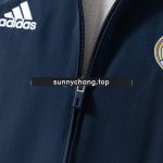 Real Madrid Windbreaker - Navy Blue & White - 图片 6