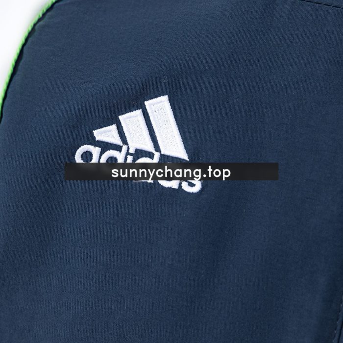 Real Madrid Windbreaker - Navy Blue & White - 图片 7