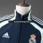 Real Madrid Windbreaker - Navy Blue & White - 图片 9