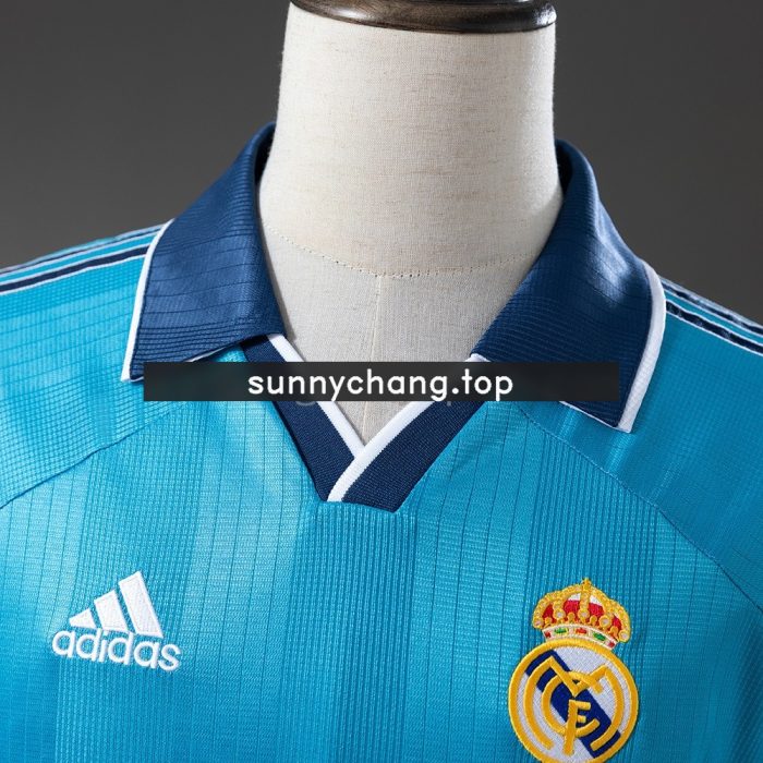 Real Madrid 1999-2000 Third Away Retro Jersey - 图片 9