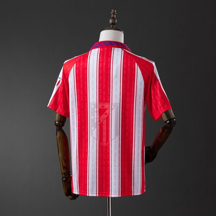 Atletico Madrid 1995-1996 Home Retro Jersey - 图片 7