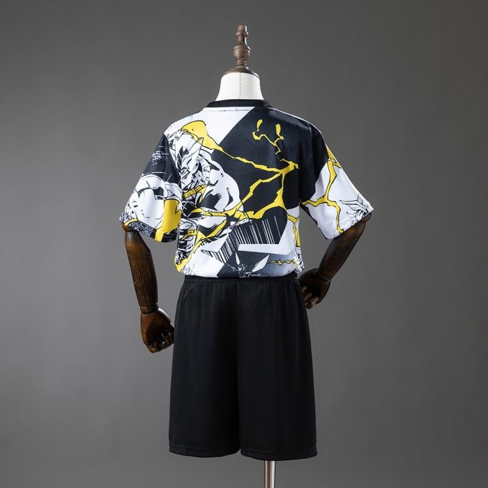 Real Madrid 25/26 Avengers Pre-Match Kit (Black and White) Kids Jersey - 图片 3