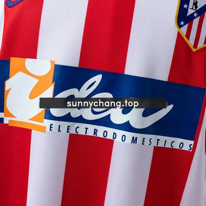 Atletico Madrid 2002/2003 Home Retro Jersey - 图片 5