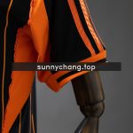 Real Madrid 25/26 Baseball Jersey - Black and Orange Striped - 图片 3