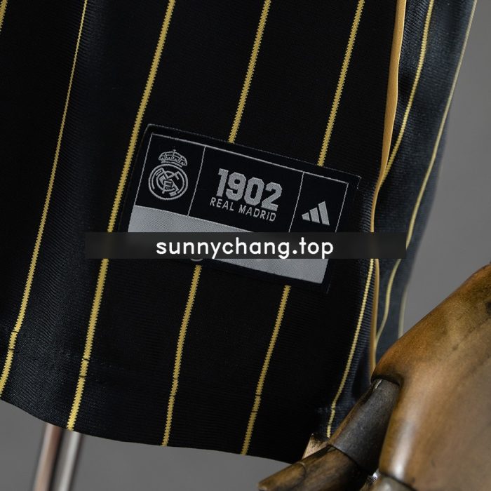 Real Madrid 25/26 Baseball Jersey - Black - 图片 2